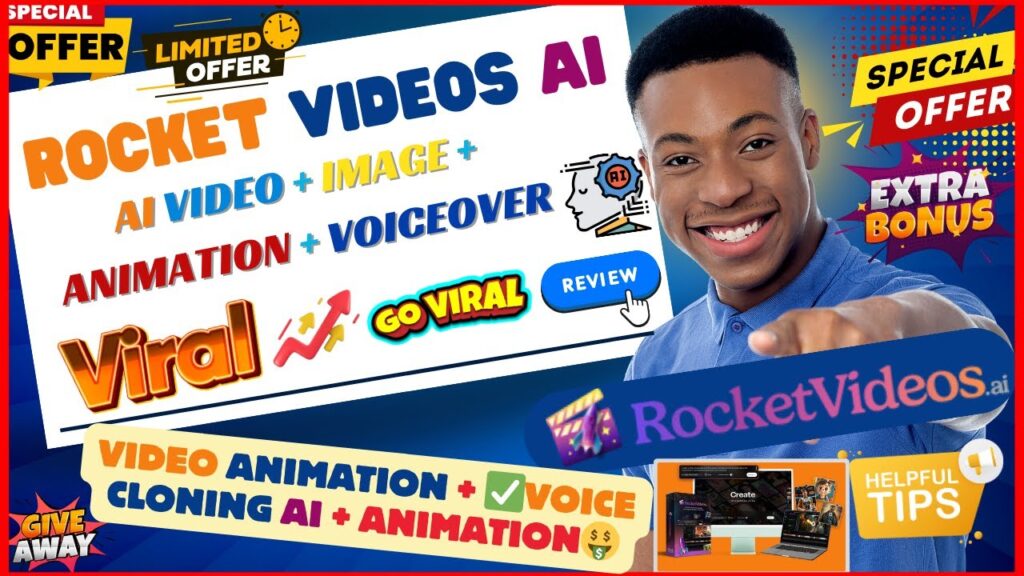 Rocketvideo AI, a powerful tool for creating videos